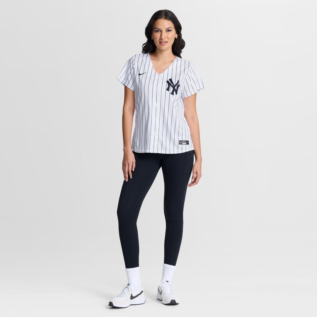New York Yankees Ben Rice Nike Women's Home Replica Jersey - White Team Jersey Sports Fan Apparel