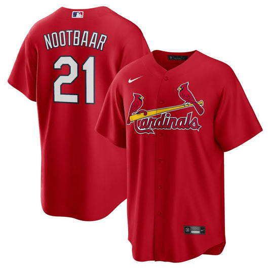 St. Louis Cardinals Lars Nootbaar Nike Big & Tall Alternate Replica Player Jersey - Red Team Jersey Sports Fan Apparel