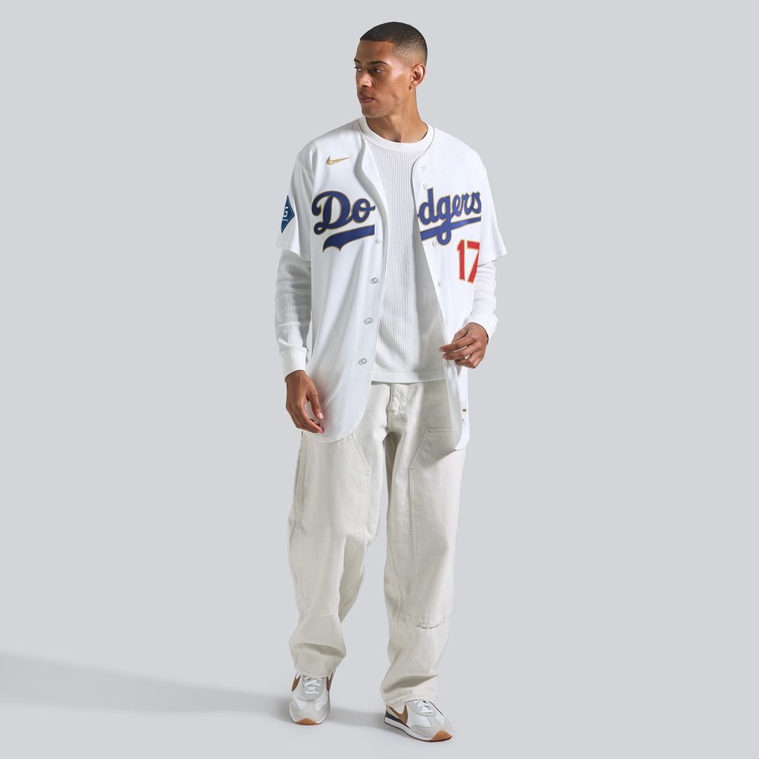 Los Angeles Dodgers Shohei Ohtani Nike 2026 Gold Collection Authentic Jersey - White Team Jersey Sports Fan Apparel