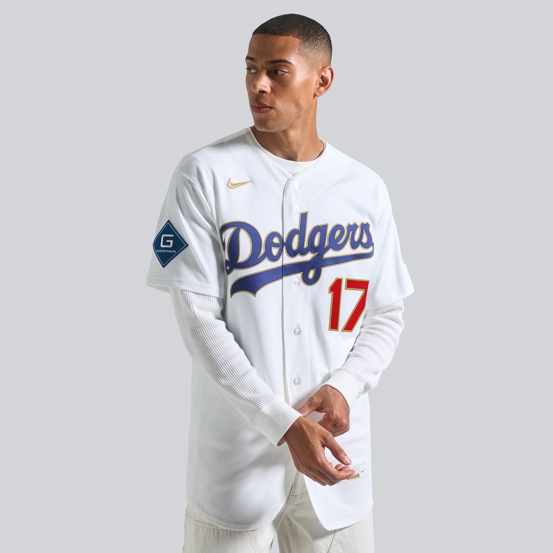 Los Angeles Dodgers Shohei Ohtani Nike 2026 Gold Collection Authentic Jersey - White Team Jersey Sports Fan Apparel