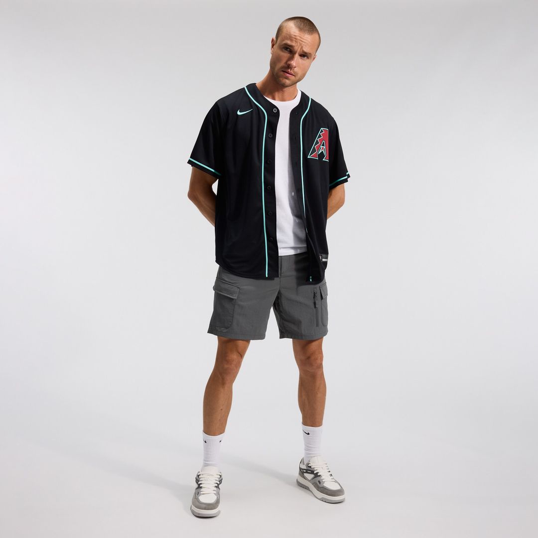 Arizona Diamondbacks Corbin Carroll Nike Alternate Replica Jersey - Black Team Jersey Sports Fan Apparel