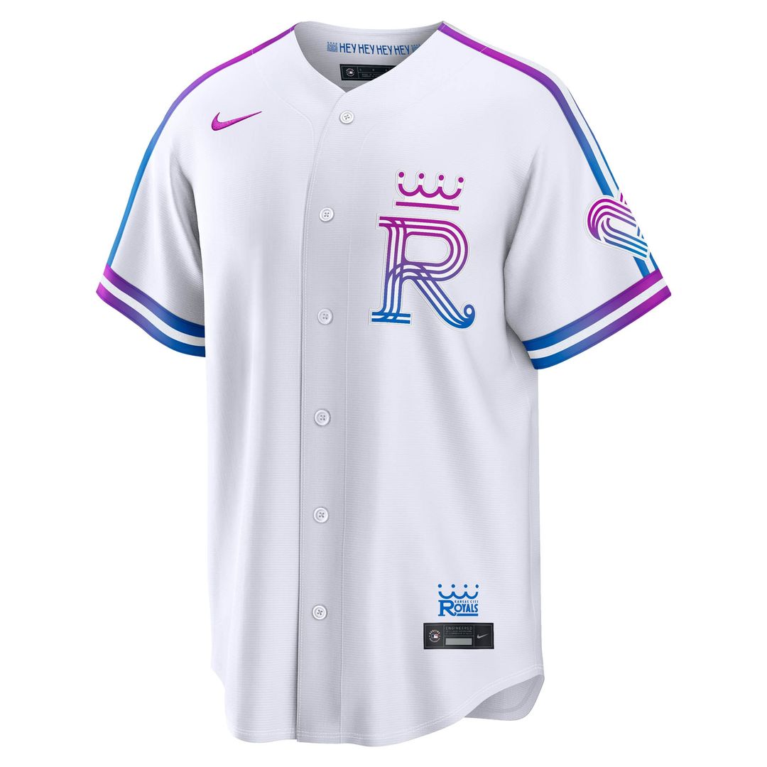 Kansas City Royals Nike 2026 City Connect Stadium Jersey - White Team Jersey Sports Fan Apparel