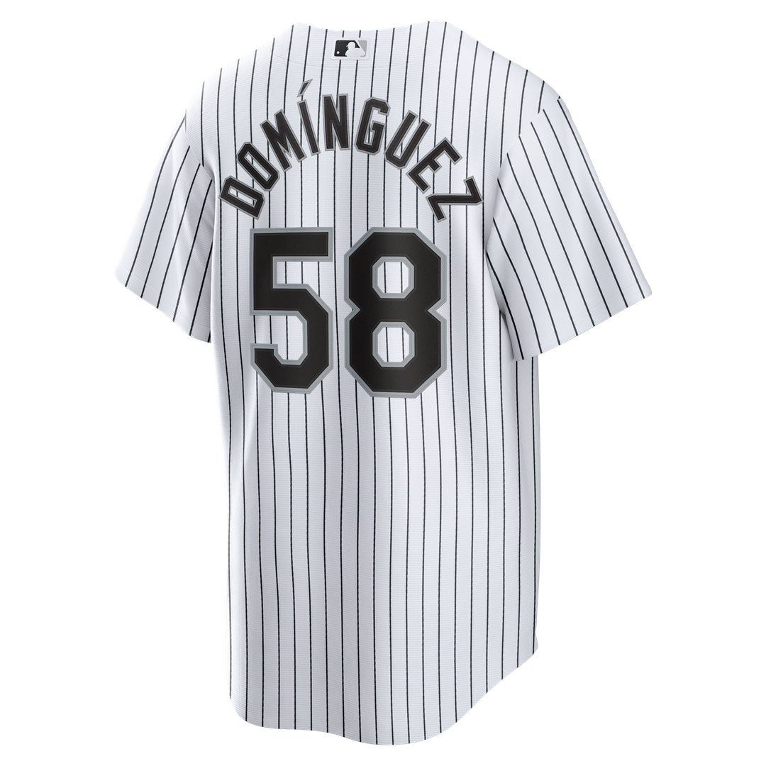 Chicago White Sox Seranthony Domínguez Nike Home Replica Jersey - White Team Jersey Sports Fan Apparel