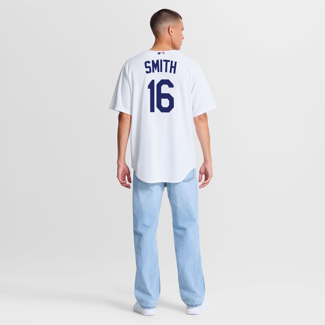 Los Angeles Dodgers Will Smith Nike Home Replica Jersey - White Team Jersey Sports Fan Apparel