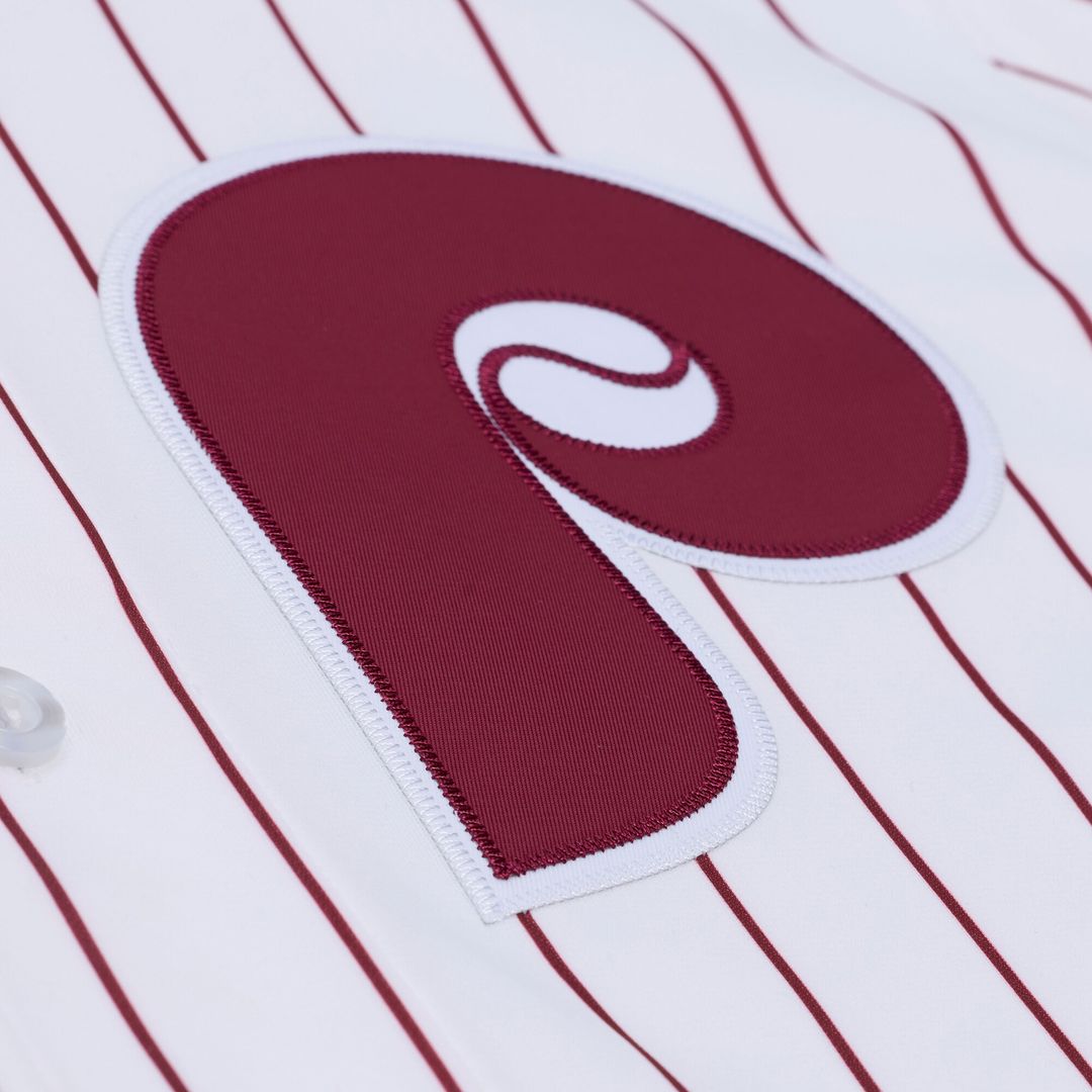 Philadelphia Phillies Jimmy Rollins Mitchell & Ness 2003 Cooperstown Authentic Jersey - White Team Jersey Sports Fan Apparel