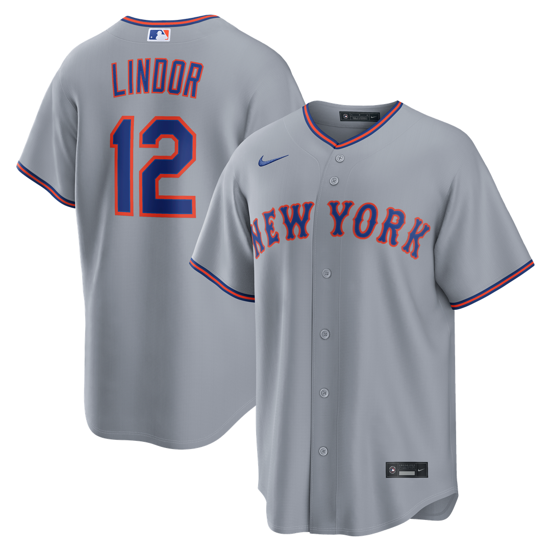 New York Mets Francisco Lindor Nike Alternate Replica Jersey - Royal Team Jersey Sports Fan Apparel