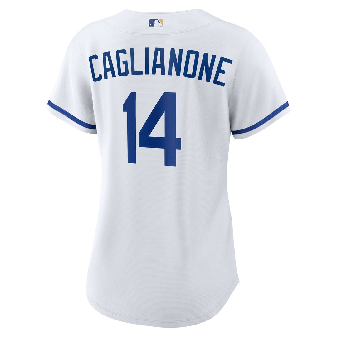 Kansas City Royals Jac Caglianone Nike Women's Home Replica Jersey - White Team Jersey Sports Fan Apparel