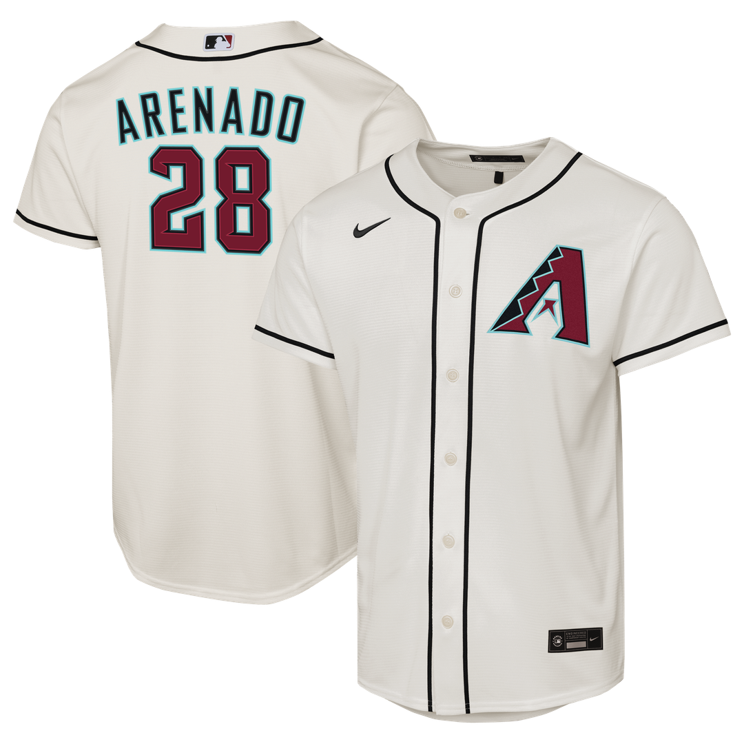 Arizona Diamondbacks Nolan Arenado Nike Youth Home Replica Jersey - White Team Jersey Sports Fan Apparel