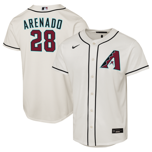 Arizona Diamondbacks Nolan Arenado Nike Youth Home Replica Jersey - White Team Jersey Sports Fan Apparel
