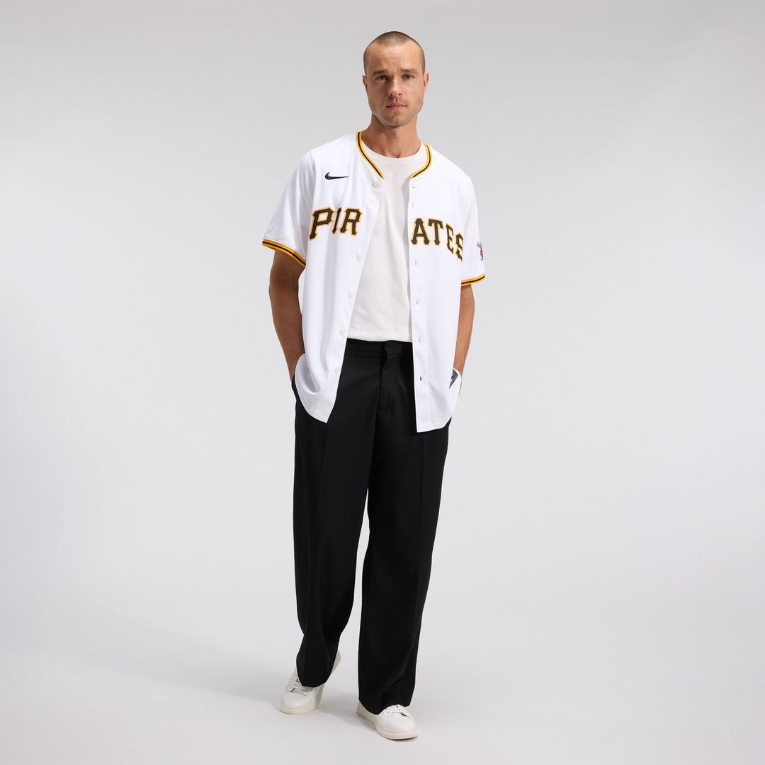 Pittsburgh Pirates Nike Home Limited Jersey - White Team Jersey Sports Fan Apparel