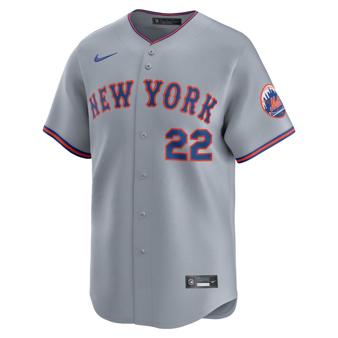 New York Mets Juan Soto Nike Road Limited Player Jersey - Gray Team Jersey Sports Fan Apparel