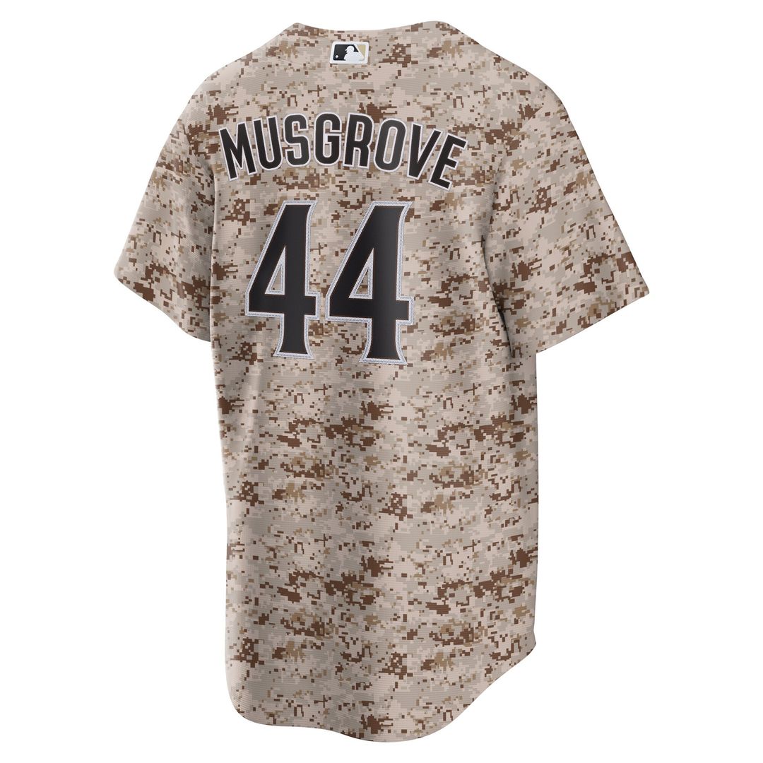 San Diego Padres Joe Musgrove Nike USMC Alternate Replica Player Jersey - Camo Team Jersey Sports Fan Apparel