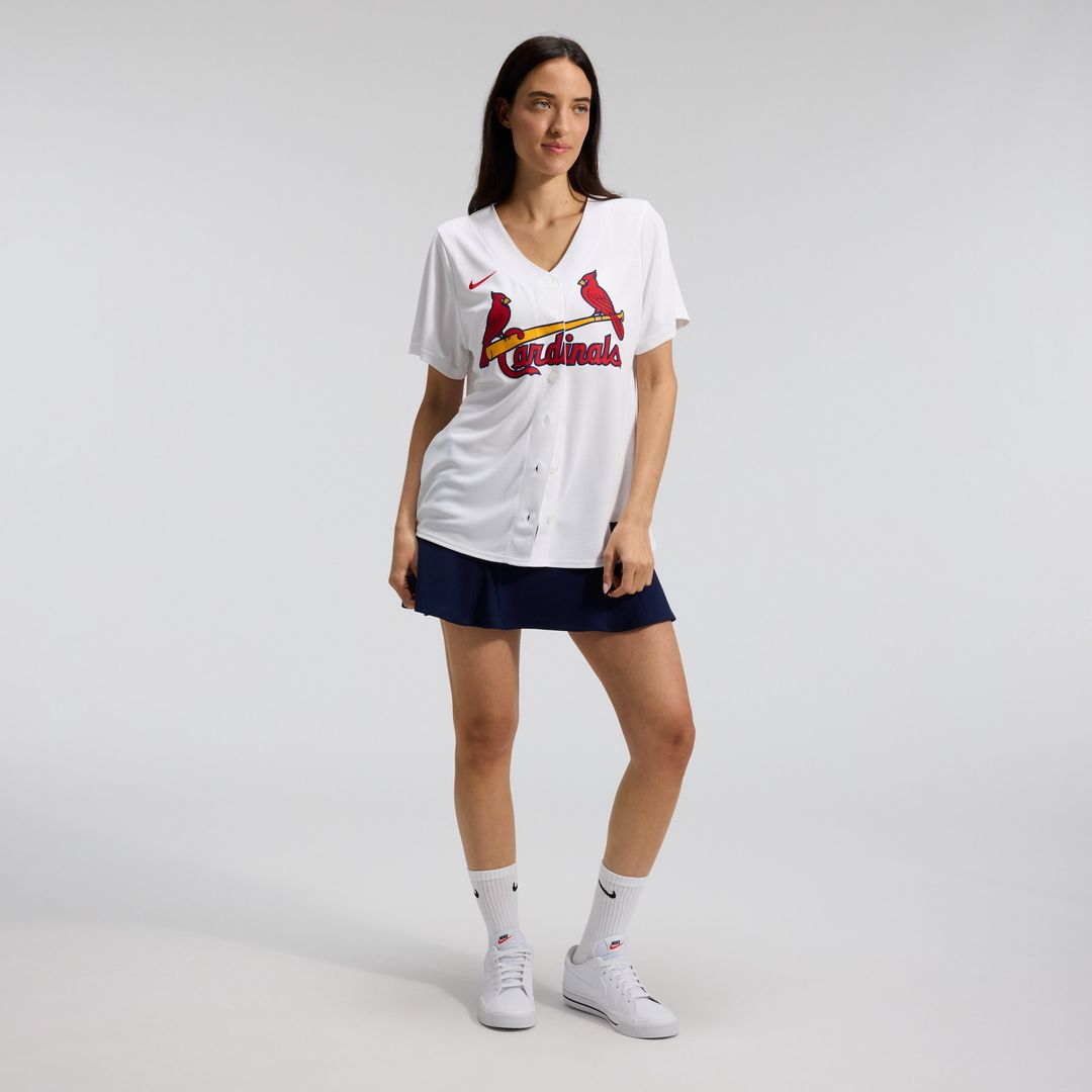 St. Louis Cardinals Nike Women's Home Replica Team Jersey - White Team Jersey Sports Fan Apparel