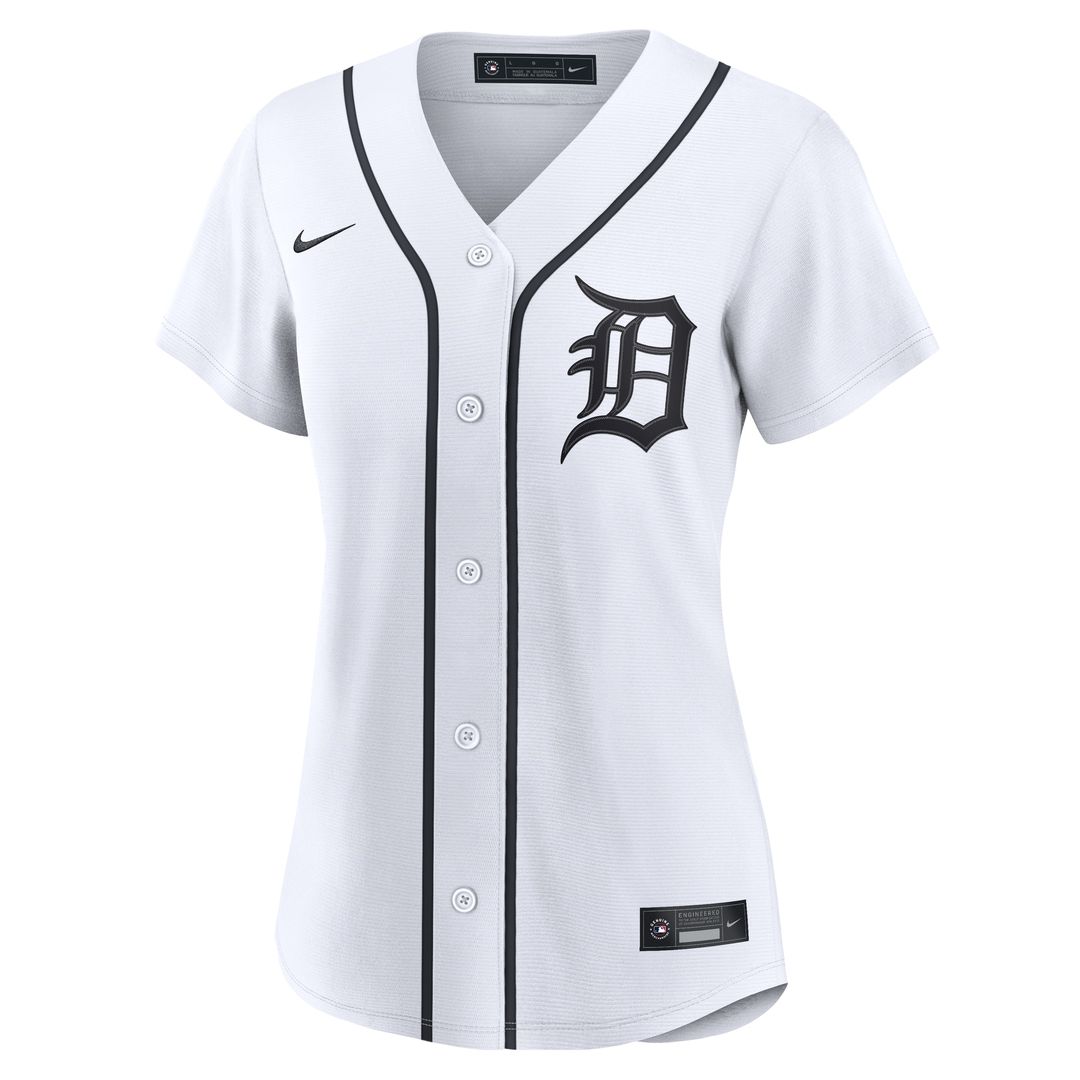 Detroit Tigers Tarik Skubal Nike Women's Home Replica Jersey - White Team Jersey Sports Fan Apparel