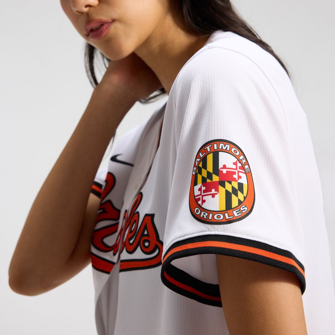 Baltimore Orioles Nike Women's Home Limited Jersey - White Team Jersey Sports Fan Apparel