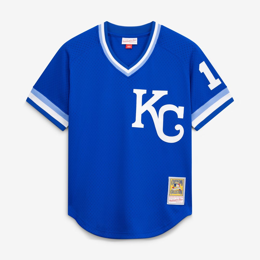 Kansas City Royals Bo Jackson Mitchell & Ness Authentic Batting Practice Jersey - Royal Team Jersey Sports Fan Apparel