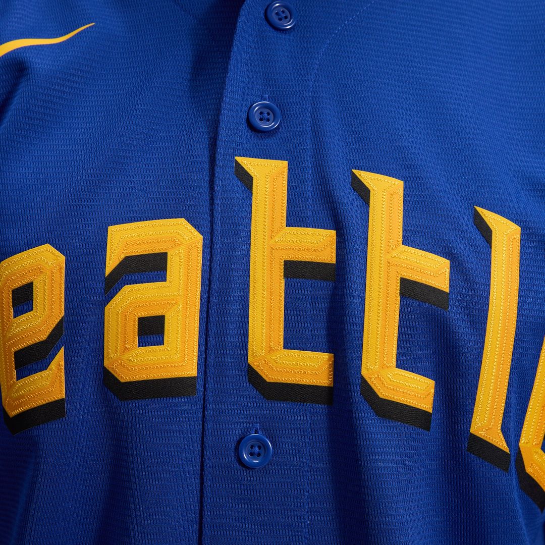 Seattle Mariners Nike City Connect Replica Jersey - Royal Team Jersey Sports Fan Apparel