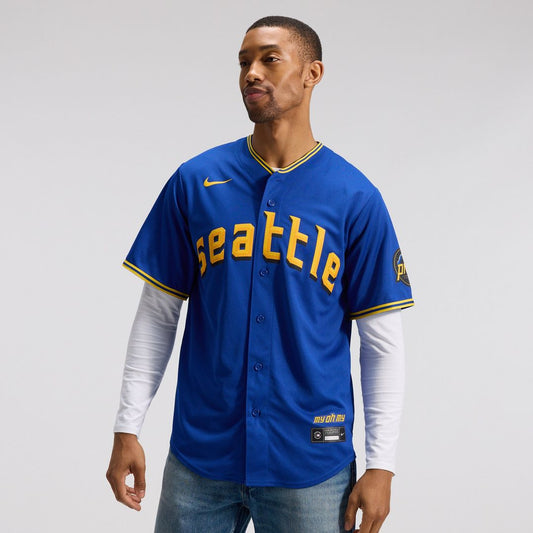 Seattle Mariners Nike City Connect Replica Jersey - Royal Team Jersey Sports Fan Apparel