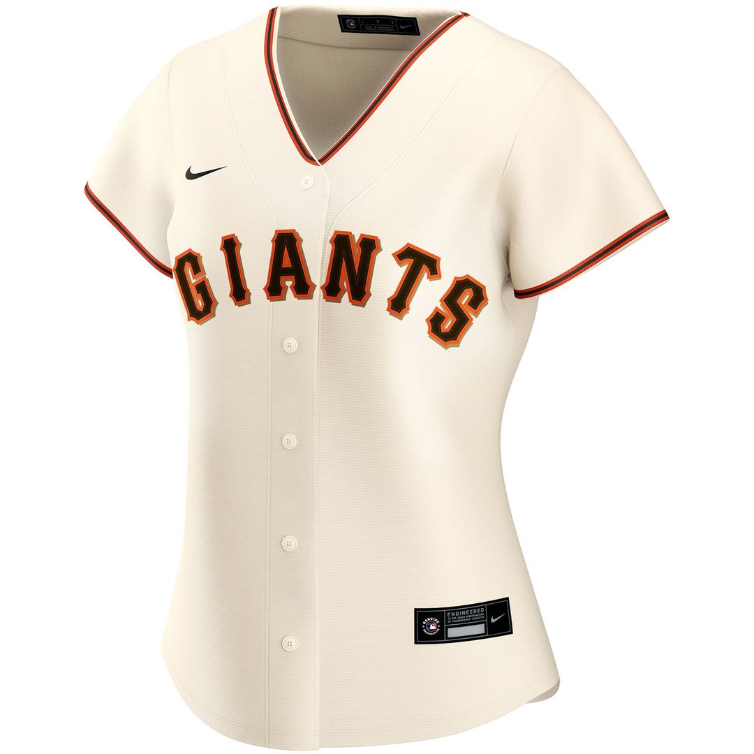 San Francisco Giants Nike Women's Home Replica Custom Jersey - Cream Team Jersey Sports Fan Apparel