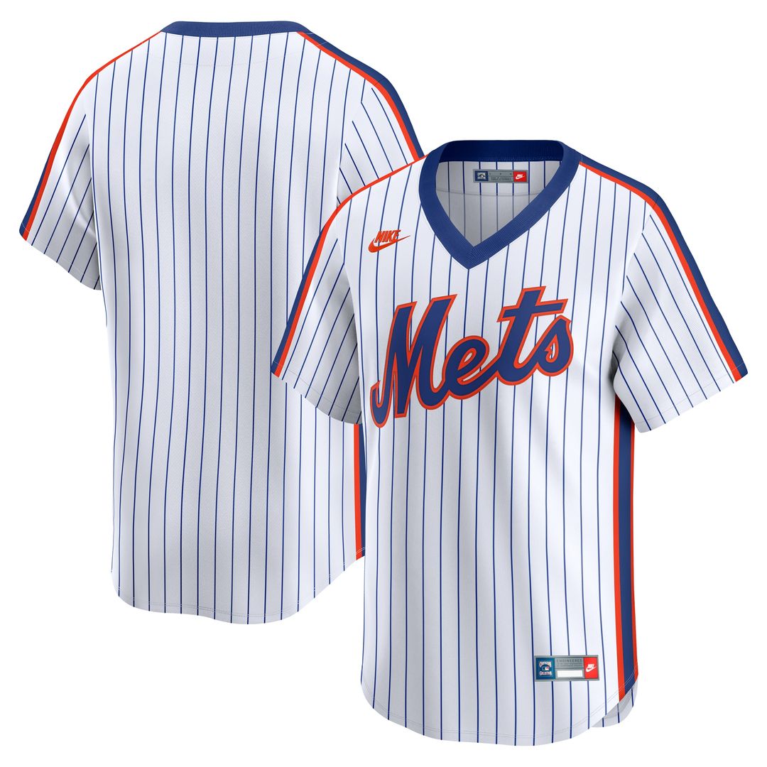 New York Mets Nike Cooperstown Limited Jersey - White Team Jersey Sports Fan Apparel