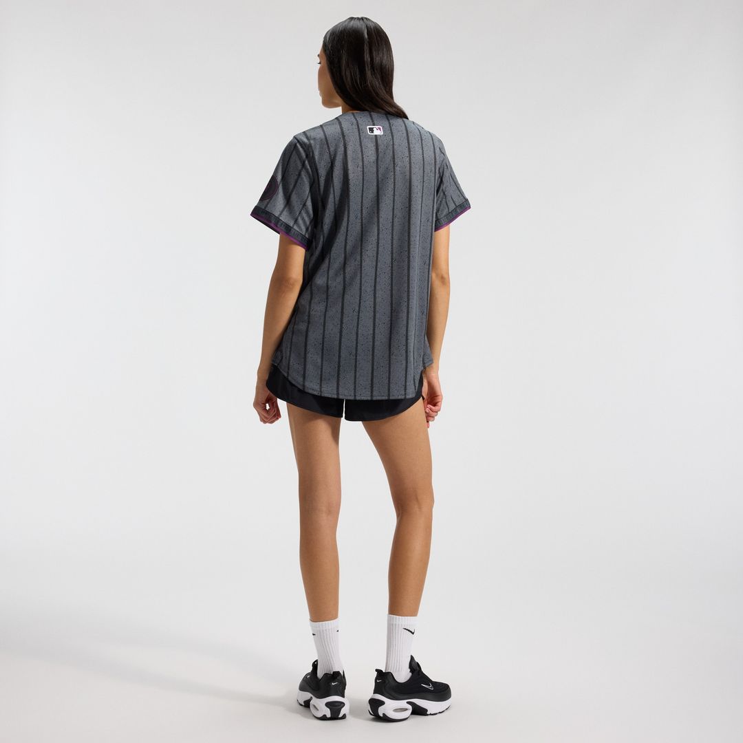 New York Mets Nike Women's City Connect Limited Jersey - Gray Team Jersey Sports Fan Apparel