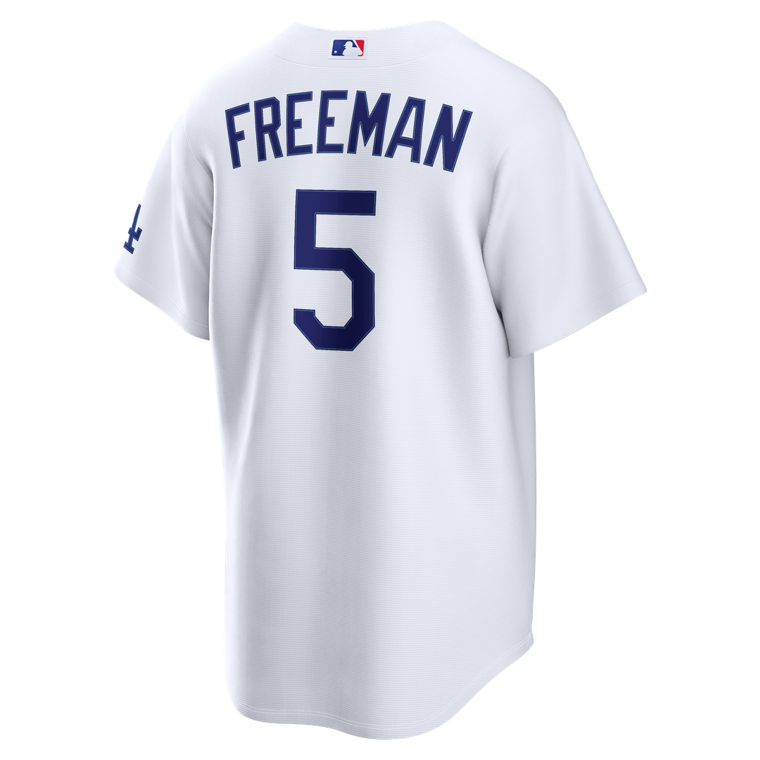 Los Angeles Dodgers Freddie Freeman Nike Home Stadium Jersey - White Team Jersey Sports Fan Apparel