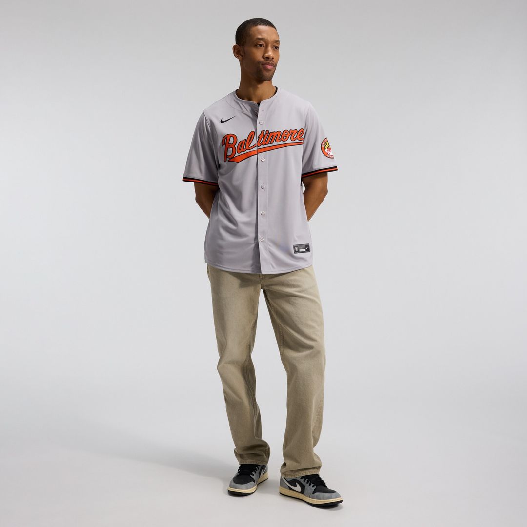 Baltimore Orioles Nike Road Limited Jersey - Gray Team Jersey Sports Fan Apparel