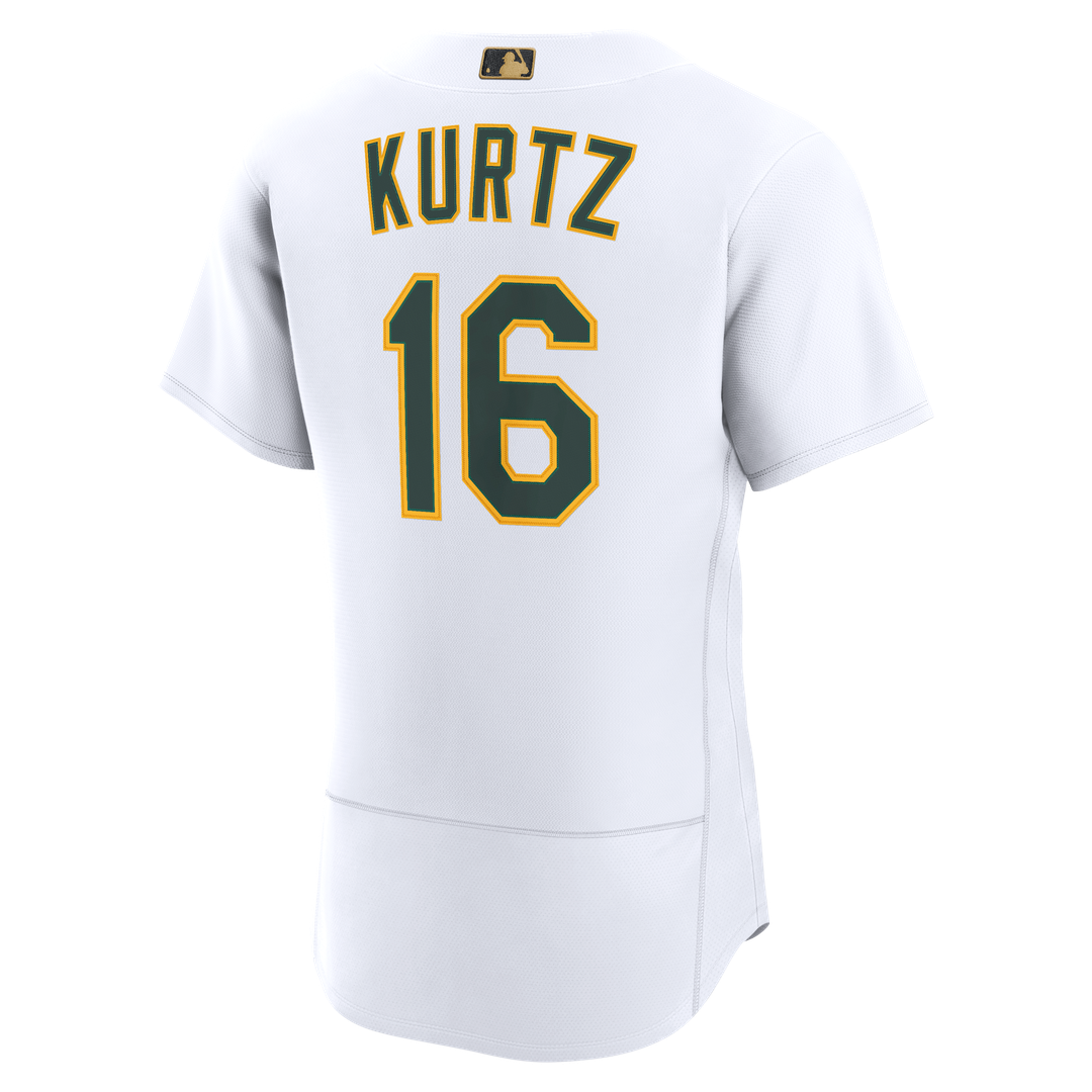 Athletics Nick Kurtz Nike MLB Awards Authentic Jersey - White Team Jersey Sports Fan Apparel