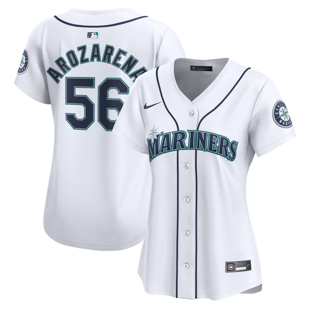 Seattle Mariners Randy Arozarena Nike Women's Home Limited Player Jersey - White Team Jersey Sports Fan Apparel