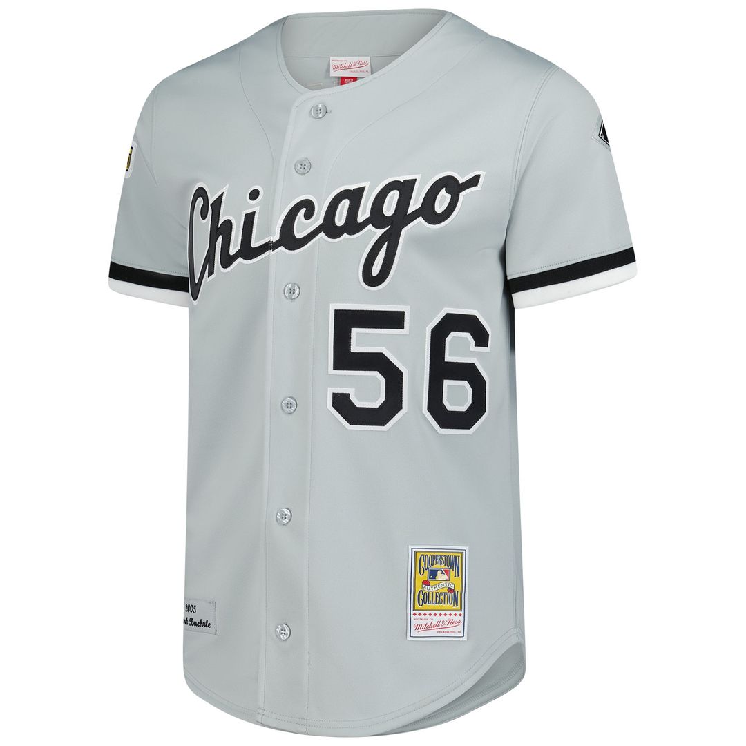 Chicago White Sox Mark Buehrle Mitchell & Ness 2005 Throwback Authentic Jersey - Gray Team Jersey Sports Fan Apparel