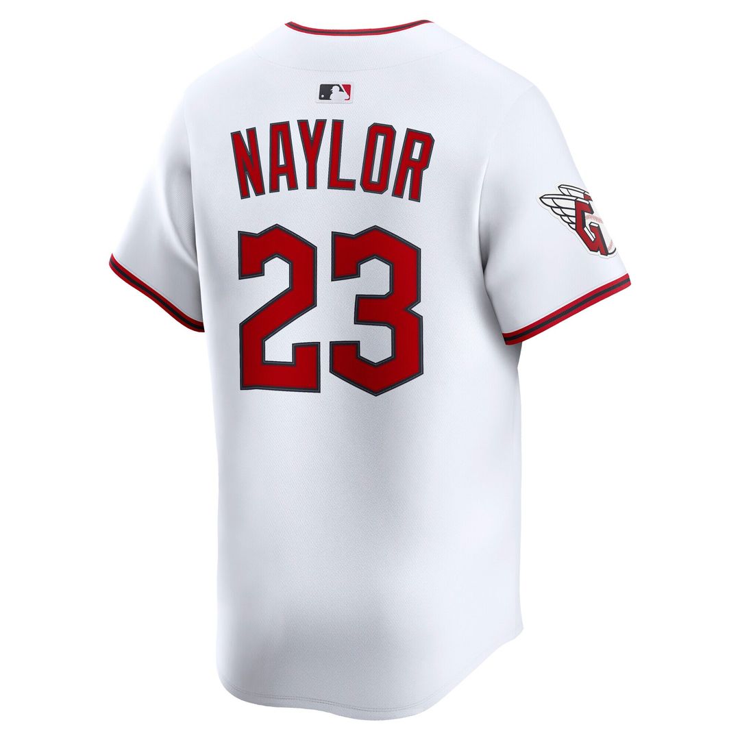 Cleveland Guardians Bo Naylor Nike Home Limited Player Jersey - White Team Jersey Sports Fan Apparel