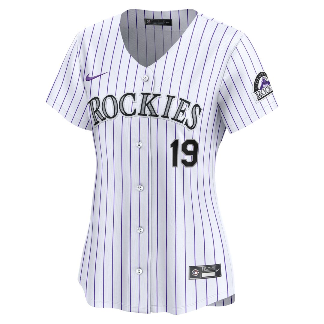 Colorado Rockies Charlie Blackmon Nike Women's Home Limited Player Jersey - White Team Jersey Sports Fan Apparel