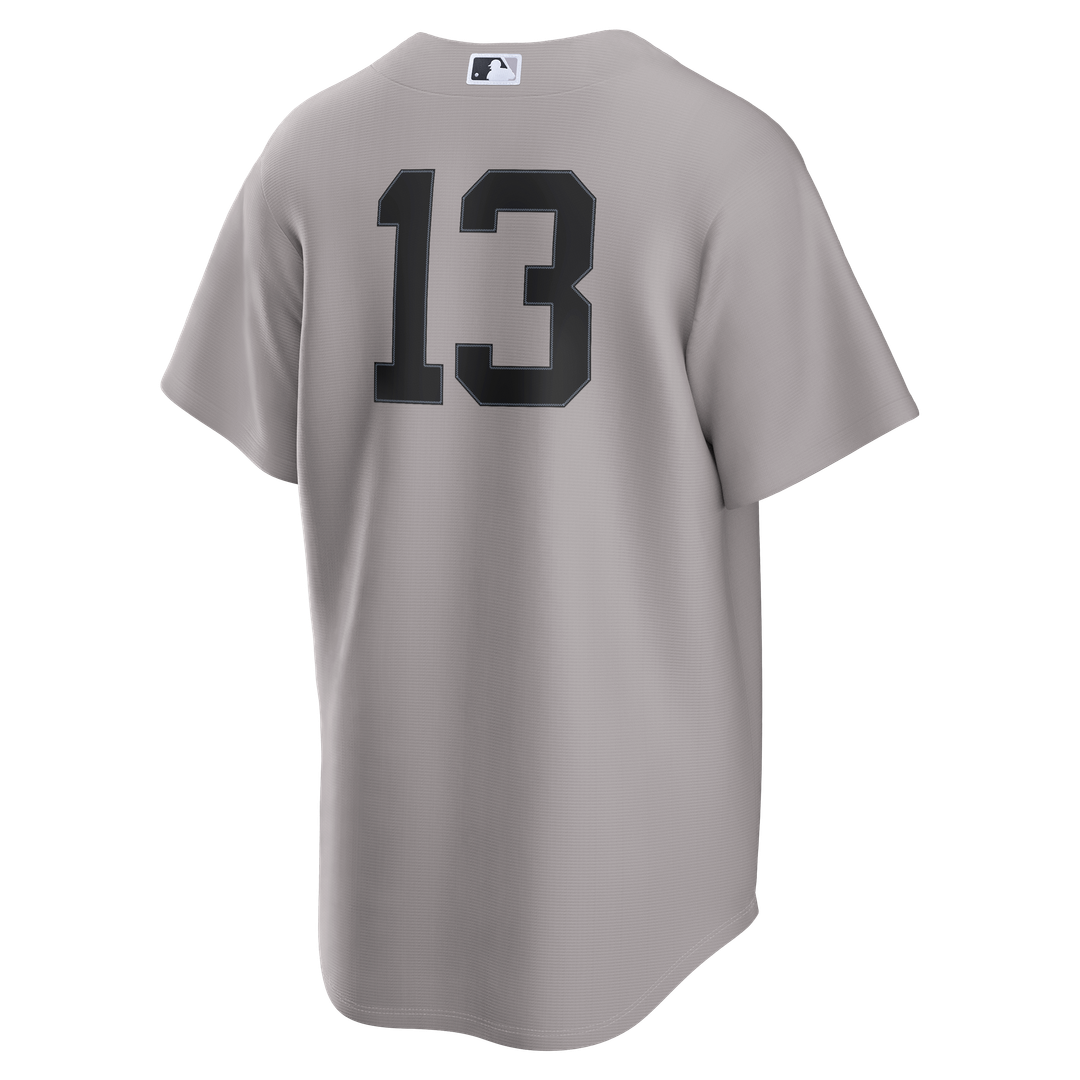 New York Yankees Jazz Chisholm Jr. Nike Road Replica Jersey - Gray Team Jersey Sports Fan Apparel