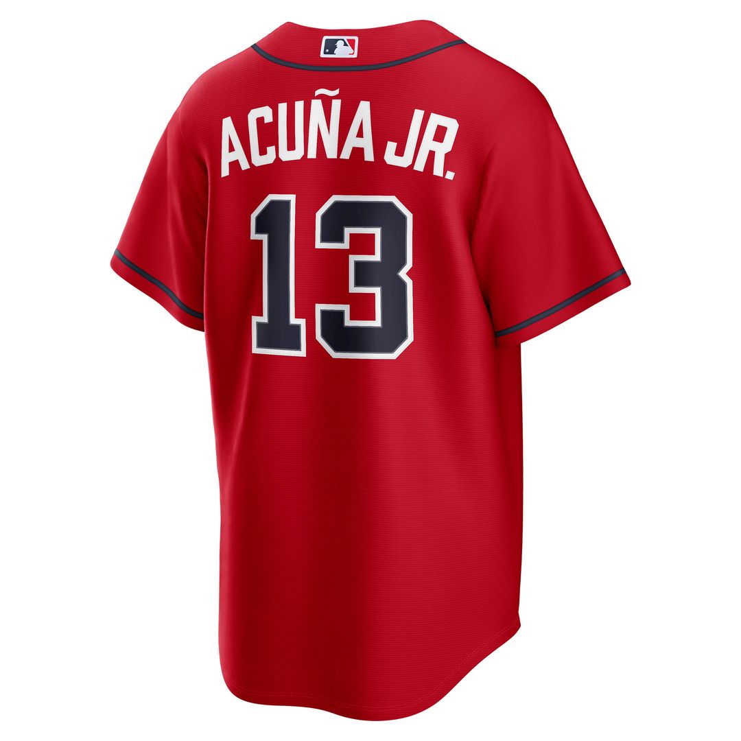 Atlanta Braves Ronald Acuña Jr. Nike Road Replica Jersey - Gray Team Jersey Sports Fan Apparel