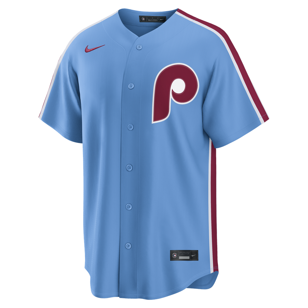 Philadelphia Phillies Bryce Harper Nike Alternate Replica Jersey - Light Blue Team Jersey Sports Fan Apparel