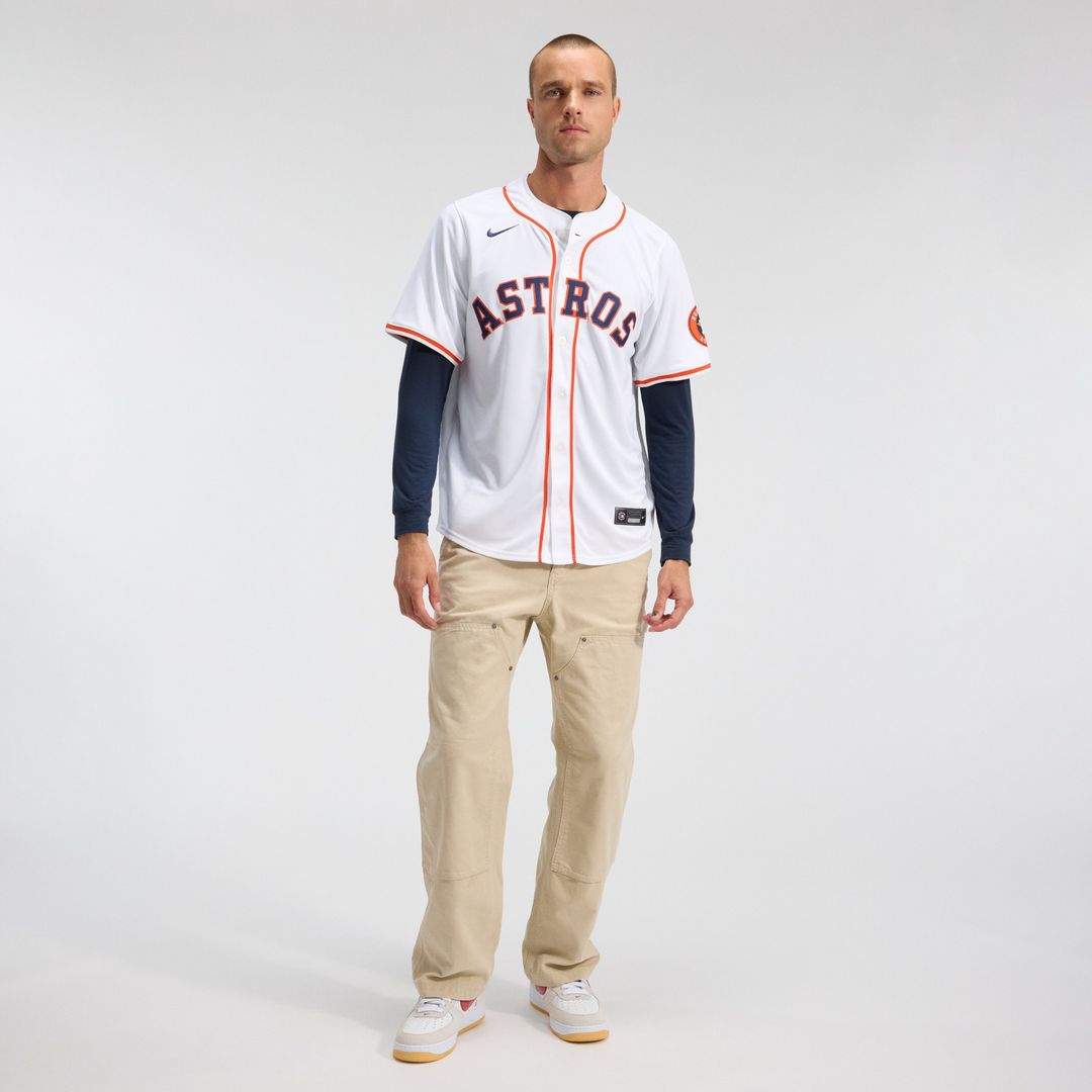 Houston Astros Nike Home Limited Jersey - White Team Jersey Sports Fan Apparel