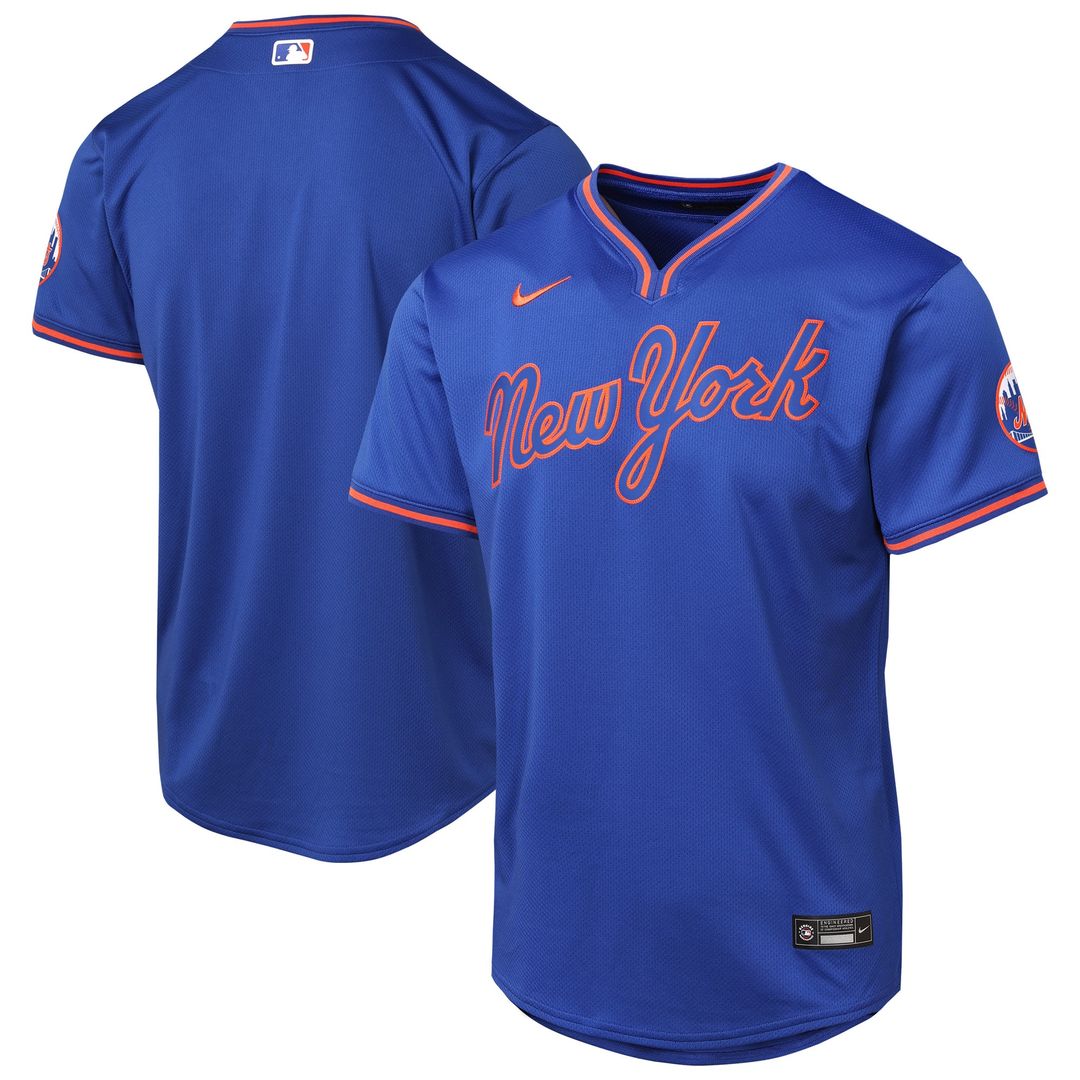 New York Mets Youth Road Limited Jersey - Gray Team Jersey Sports Fan Apparel