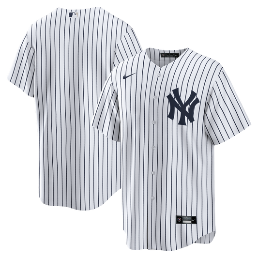 New York Yankees Nike Home Big & Tall Replica Jersey - White Team Jersey Sports Fan Apparel