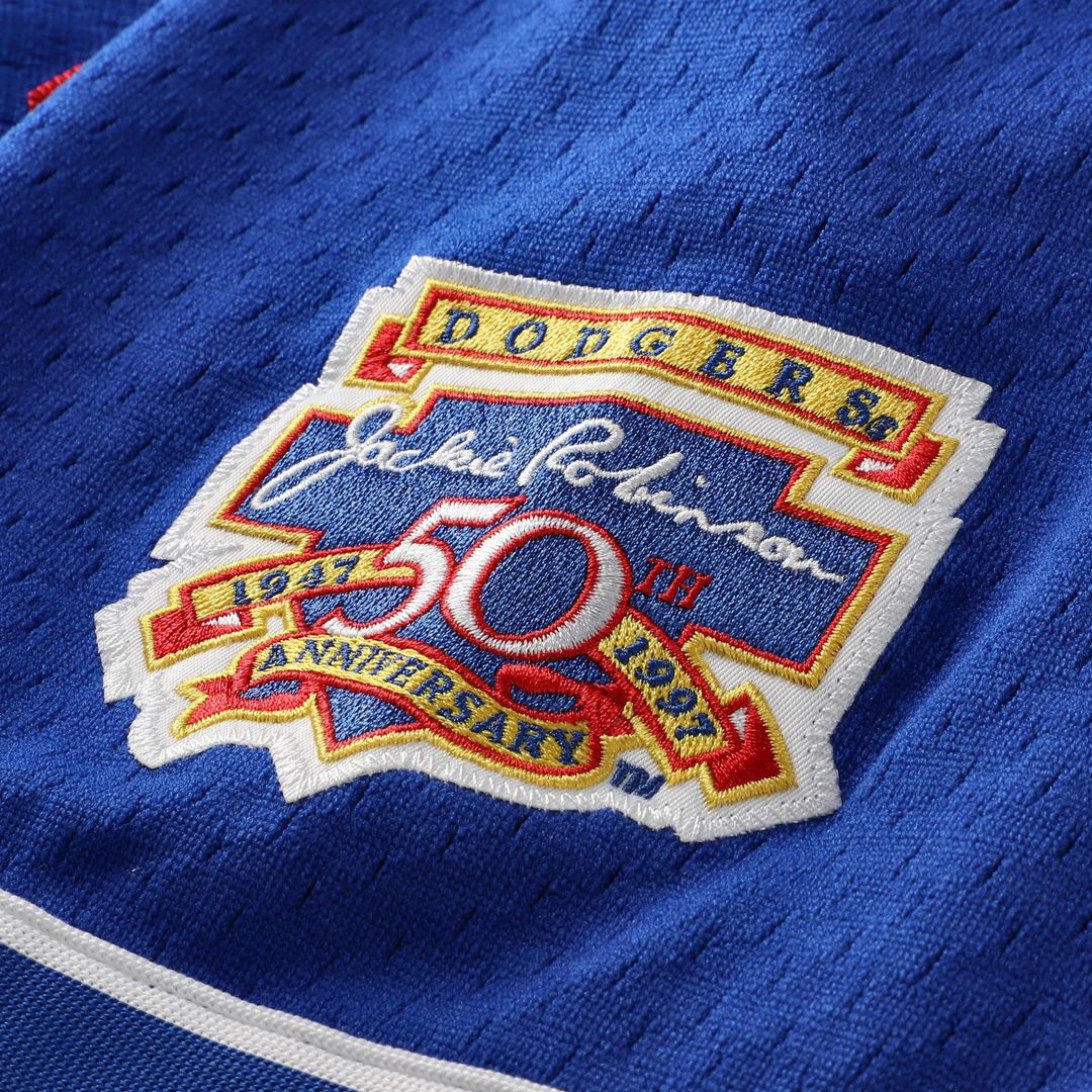 Los Angeles Dodgers Mike Piazza Mitchell & Ness Cooperstown Mesh Batting Practice Button - Up Jersey - Royal Team Jersey Sports Fan Apparel