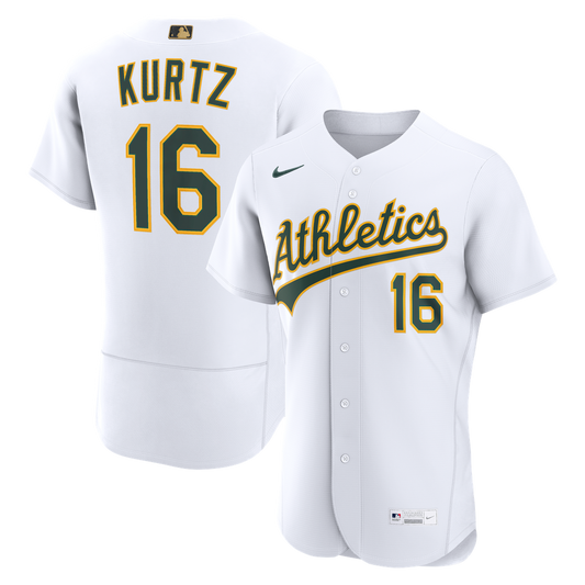 Athletics Nick Kurtz Nike MLB Awards Authentic Jersey - White Team Jersey Sports Fan Apparel