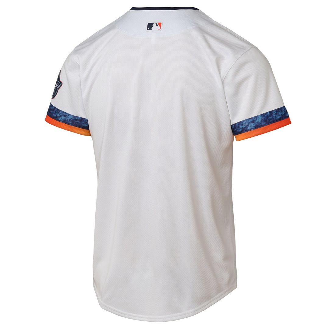 Houston Astros Nike Youth 2025 City Connect Limited Jersey - White Team Jersey Sports Fan Apparel