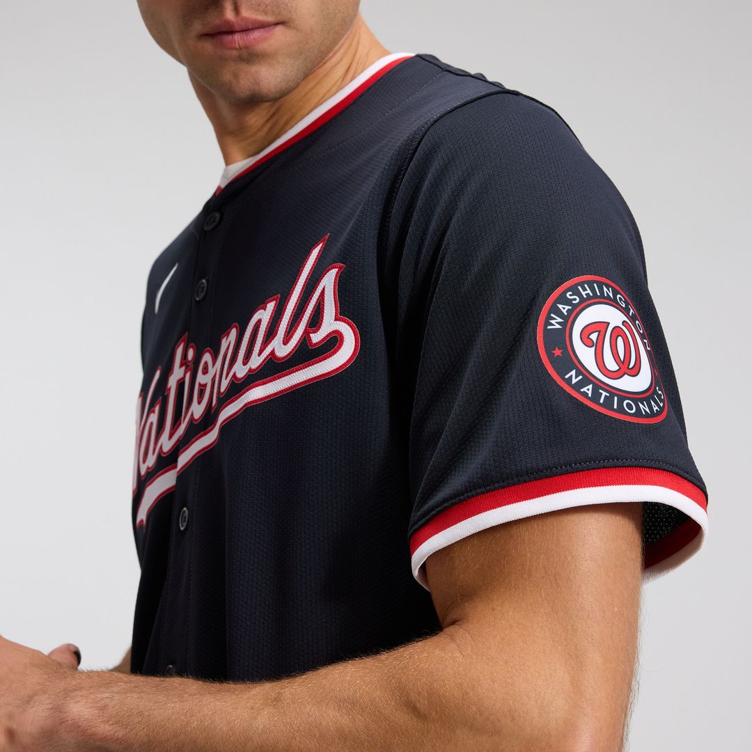 Washington Nationals James Wood Nike Alternate Limited Player Jersey - Navy Team Jersey Sports Fan Apparel