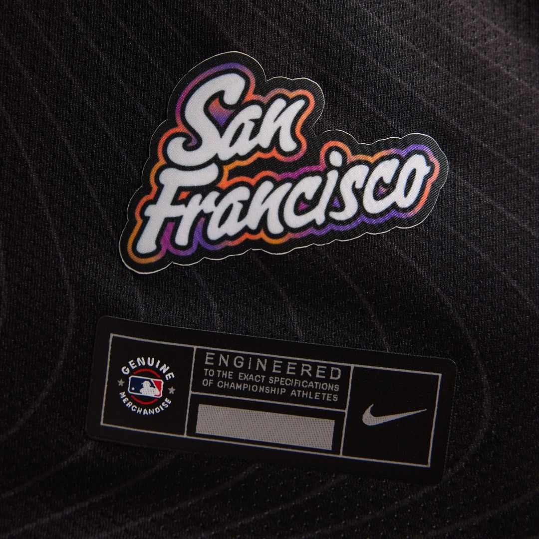 San Francisco Giants Matt Chapman Nike Women's 2025 City Connect Limited Jersey - Anthracite Team Jersey Sports Fan Apparel