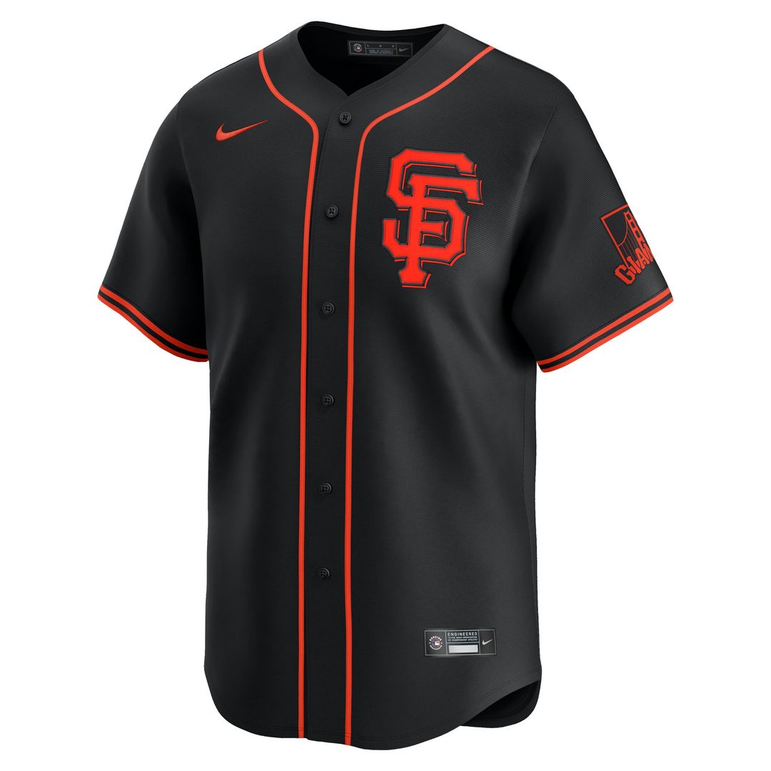 San Francisco Giants Jung Hoo Lee Nike Alternate Limited Player Jersey - Black Team Jersey Sports Fan Apparel