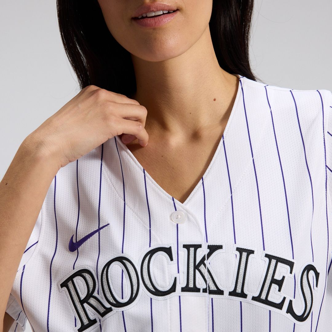 Colorado Rockies Nike Women's Home Limited Jersey - White Team Jersey Sports Fan Apparel