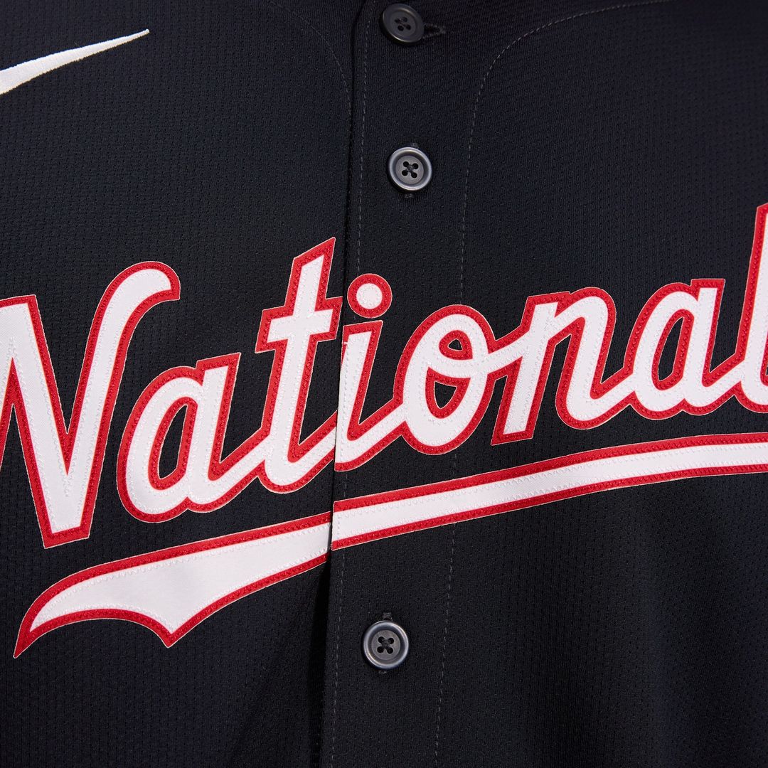 Washington Nationals James Wood Nike Alternate Limited Player Jersey - Navy Team Jersey Sports Fan Apparel