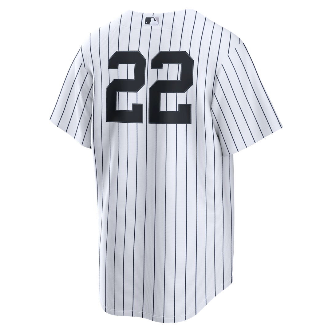 New York Yankees Ben Rice Nike Home Replica Jersey - White Team Jersey Sports Fan Apparel