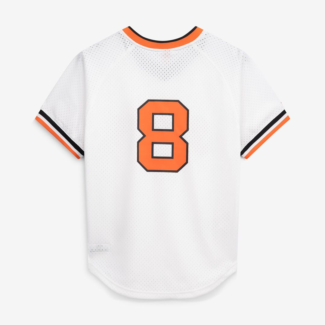 Baltimore Orioles Cal Ripken Jr. Mitchell & Ness Authentic Batting Practice Jersey - White Team Jersey Sports Fan Apparel