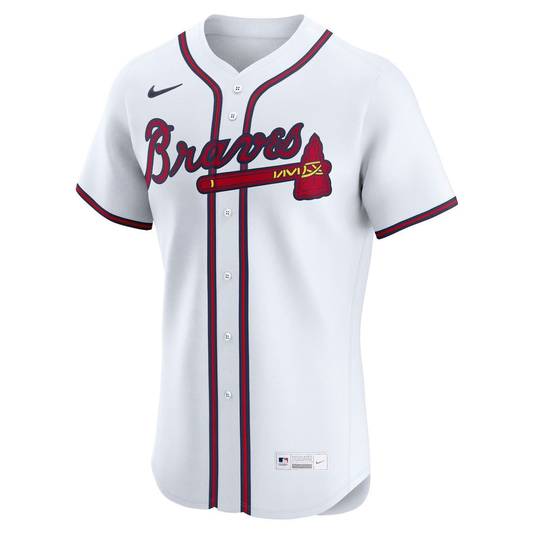 Atlanta Braves Ronald Acuña Jr. Nike Alternate Elite Jersey - Navy Team Jersey Sports Fan Apparel