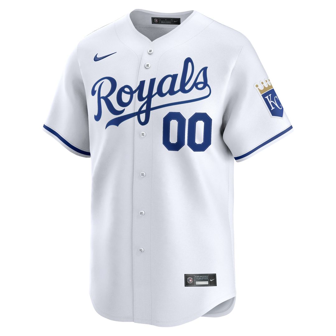 Kansas City Royals Nike Home Limited Pick - A - Player Retired Roster Jersey - White Team Jersey Sports Fan Apparel